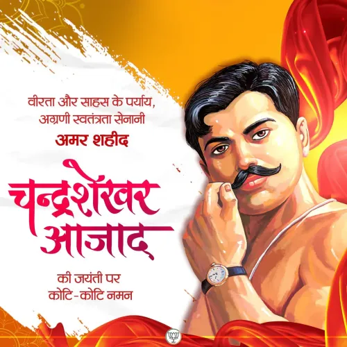 Dr. Jitendra Singh Pays Tribute to Chandrashekhar Azad on Birth Anniversary