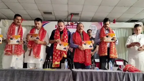 Dr. Jitendra Singh Releases Annual Constituency Development Book