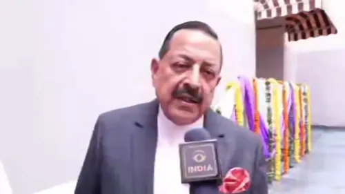 Dr. Jitendra Singh shares health musings on Doordarshan