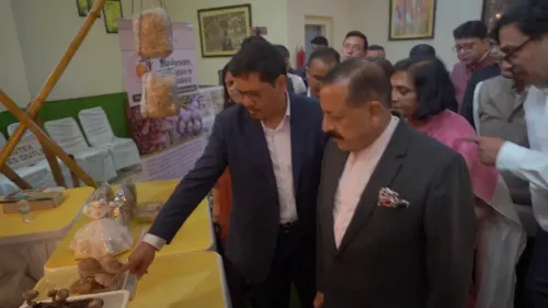 Dr. Jitendra Singh visits artisan exhibition at Shillong Conference