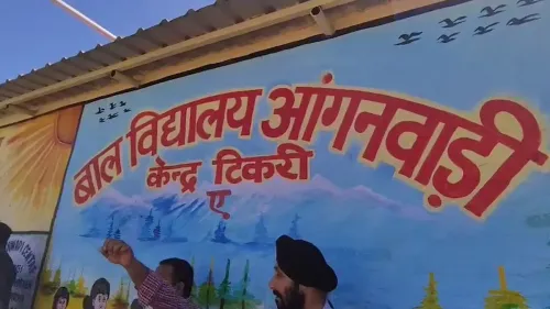 Dr. Jitendra Singh visits Tikri Anganwadi for Poshan Maah
