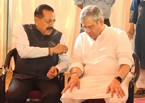 Dr. Jitendra Singh Wishes Ashwini Vaishnaw on Birthday