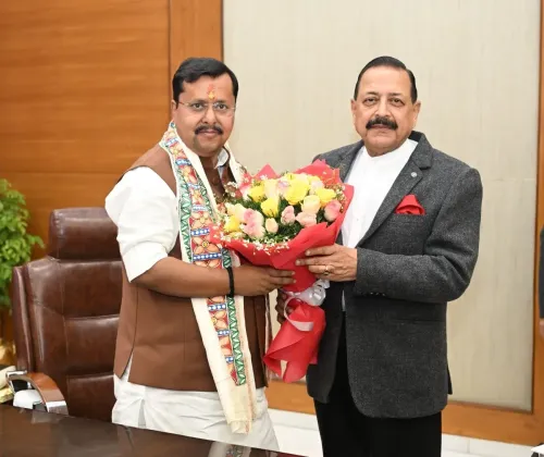 Dr. Jitendra Singh Wishes BJP Chief Nitin Nabin on Birthday