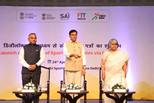 Dr. Mandaviya Unveils Digilocker for Athletes to Enhance Record Management and Expedite Benefits