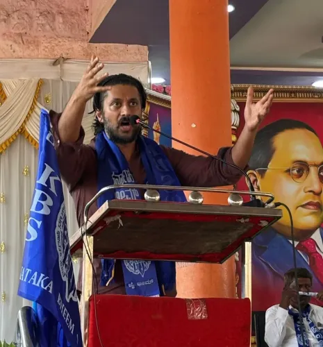 Dr. Rajkumar memorial land row: Actor Chetan files complaint against Govindu for threats