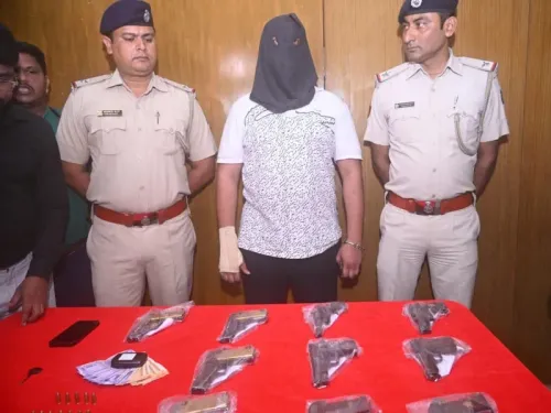 Is a Notorious Gunrunner Captured in Bhubaneswar? Ten Semi-Automatic Pistols Seized!