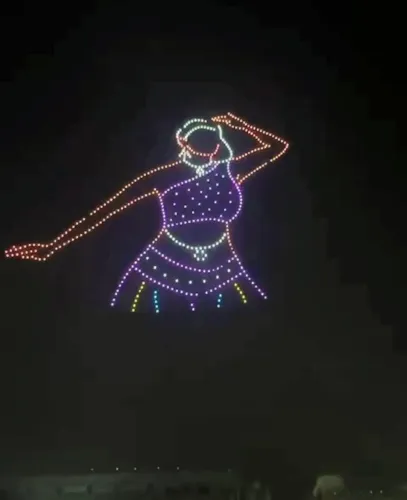 What Happened During the Drone Show at the Filmfare Awards?