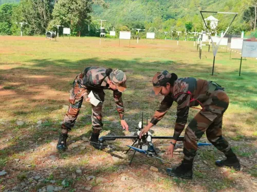 What Training Program Was Held to Enhance Assam Rifles' Capabilities?