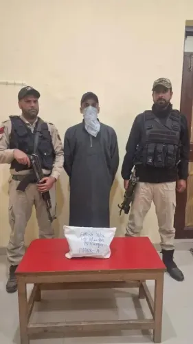 Major Drug Trafficker Arrested in J&K's Ganderbal with Contraband Seized