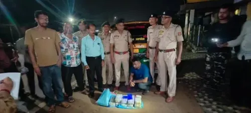 What Is the Latest Drug and Cigarette Seizure in Tripura and Mizoram?