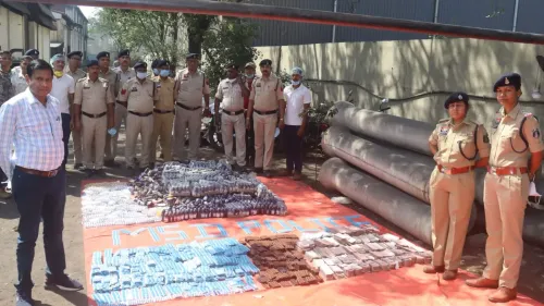 Chhattisgarh's Mahasamund Seizes and Destroys Narcotics Worth Over Rs 1.59 Crore