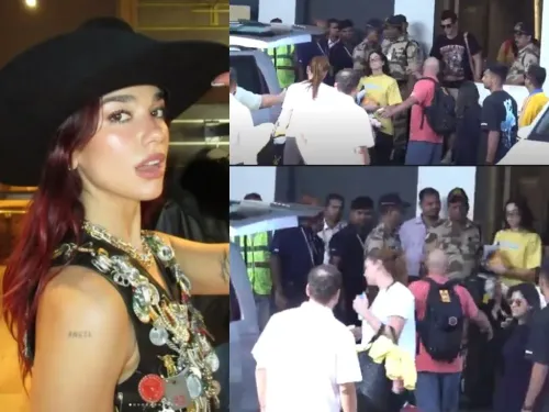 Dua Lipa Touches Down in Mumbai for Her November 30 Concert