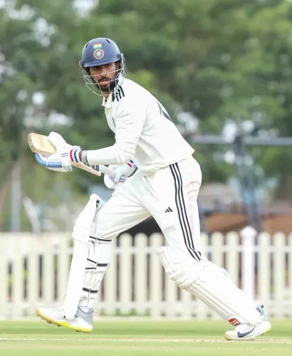 Duleep Trophy: Tilak Varma's unbeaten 106 puts South Zone 90 ahead of North