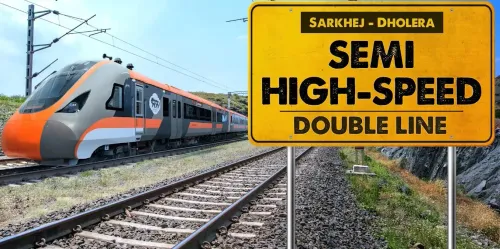 अहमदाबाद–धोलेरा सेमी हाई-स्पीड कॉरिडोर को मंजूरी: ₹20,667 करोड़ की परियोजना, 220 किमी/घंटा रफ्तार से दौड़ेगी नमो भारत