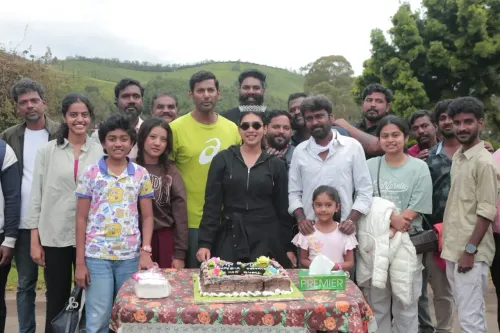 Did Dushara Vijayan Just Finish Shooting for 'Magudam'?