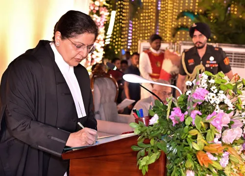 Vijayawada: Justice Lisa Gill Takes Oath as Andhra Pradesh High Court Chief Justice