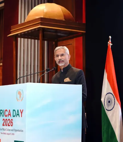 New Delhi: Jaishankar attends Africa Day 2026 celebrations