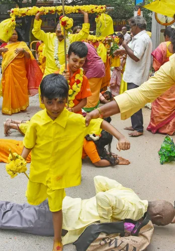 Bengaluru: Devotees participate in Aadi Krithigai celebrations