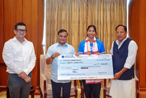 Guwahati: Lovlina Borgohain honoured for Commonwealth Games silver