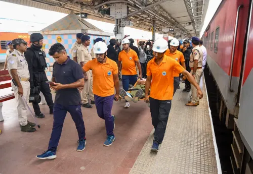 पुरी रेलवे स्टेशन पर RPF का बहुड़ा यात्रा सुरक्षा अभ्यास