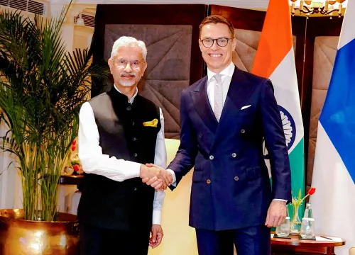New Delhi: S. Jaishankar Engages with Finnish President Alexander Stubb