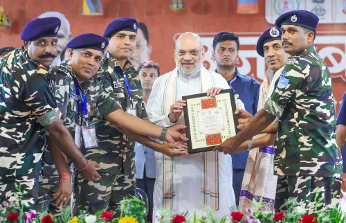 जगदलपुर में 'उजर बस्तर' कार्यक्रम में अमित शाह