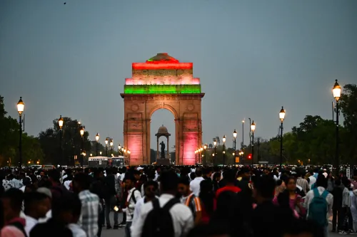 New Delhi: Celebrations of Eid-ul-Fitr at India Gate