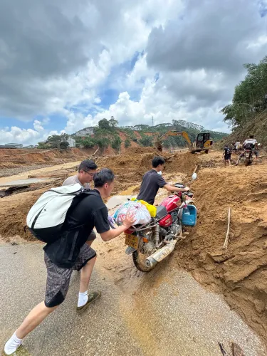 CHINA-GUANGXI-TYPHOON-FLOOD-RESCUE