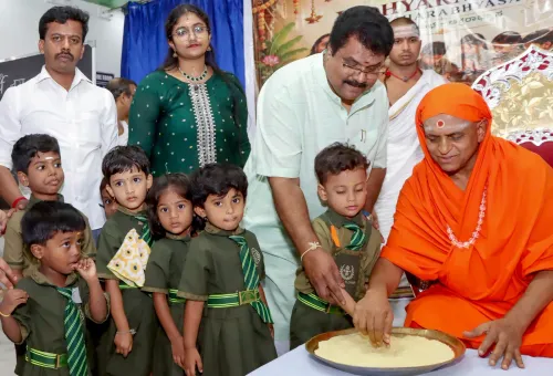 Bengaluru: Vidya Arambh Ceremony at Little Flower School