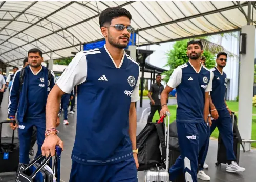 Colombo: Team India arrives in Sri Lanka ahead of Test series