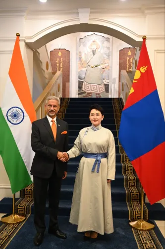 Jaishankar meets Mongolian FM Batmunkh, reviews India-Mongolia strategic ties