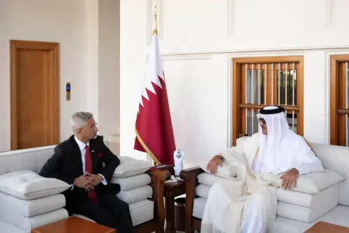 How did EAM Jaishankar strengthen ties with Qatar Amir?