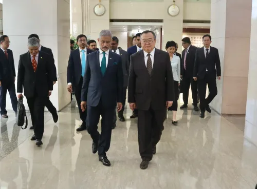 What Constructive Discussions Did EAM Jaishankar Have with China Ahead of the SCO Meeting?