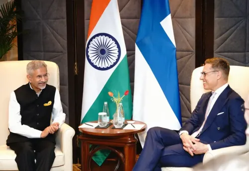 EAM Jaishankar Engages with Finnish President Alexander Stubb to Enhance Bilateral Relations