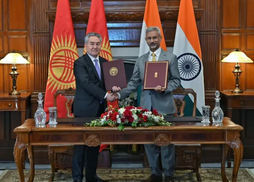How Did EAM Jaishankar Acknowledge Kyrgyzstan's Support in Countering Terrorism?