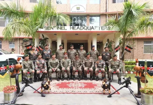 Eastern Army Commander reviews Nagaland security, meets CFMG chief in Kohima