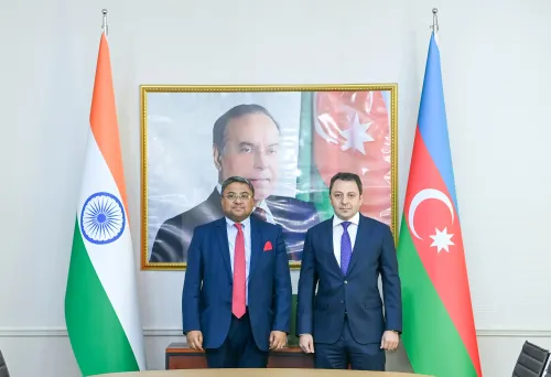Baku: India and Azerbaijan Conduct Foreign Office Discussions