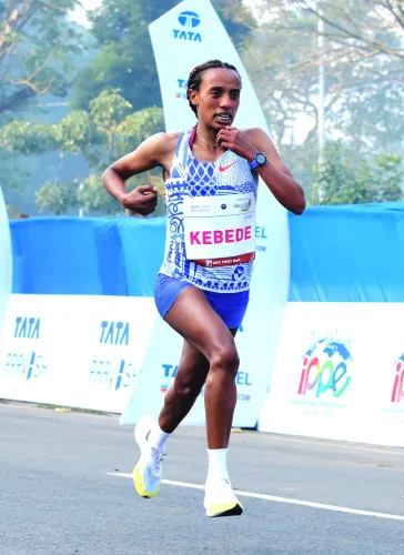 Ebenyo and Kebede Set to Defend Their Titles at Tata Steel World 25K Kolkata