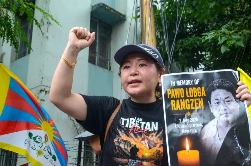 Kolkata: Tibetan communities stage protest against China's Ethnic Unity and Progress Law