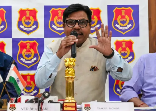 New Delhi: Retired Delhi Police officials address press conference