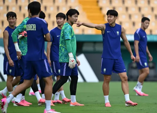 Monterrey: FIFA World Cup - South Korea Training Session