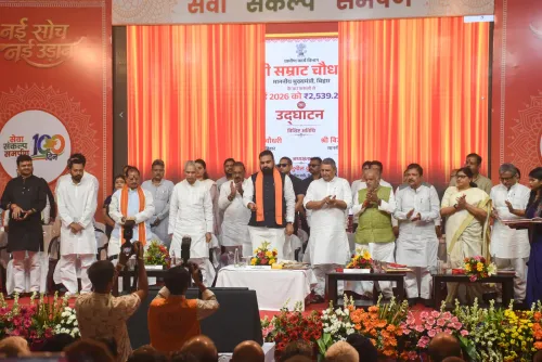 सेवा-संकल्प-समर्पण: सम्राट चौधरी ने रखी 2,476 योजनाओं की नींव