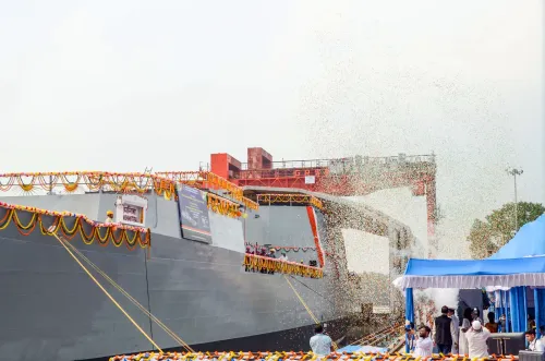 GRSE कोलकाता में नेक्स्ट जेनरेशन OPV यार्ड 3039 का जलावतरण