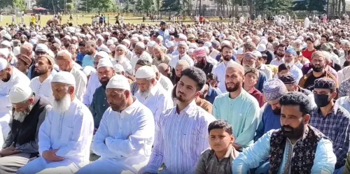Eid-ul-Adha prayers held peacefully across J&K; Eidgah ban sparks controversy