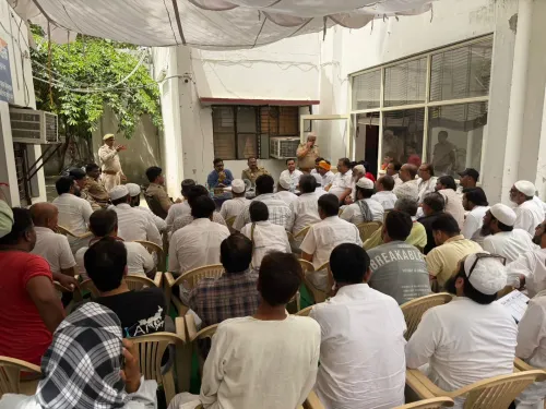 ईद उल-अज़हा से पहले दनकौर में पीस कमेटी बैठक, पुलिस कमिश्नर लक्ष्मी सिंह के निर्देश पर शांति अपील
