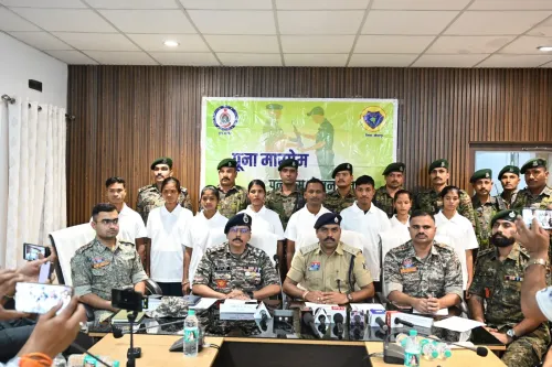 Eight Maoists including five women surrender in Bijapur, Chhattisgarh