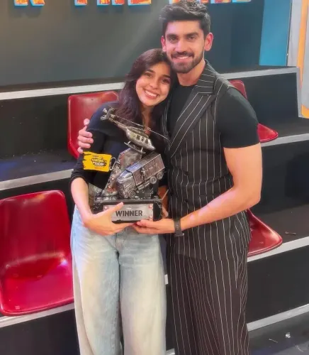 Eisha Singh dances to Senorita with Avinash Mishra after his KKK 15 win