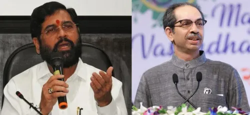 Eknath Shinde accuses Uddhav Thackeray of discarding Balasaheb’s thoughts for power
