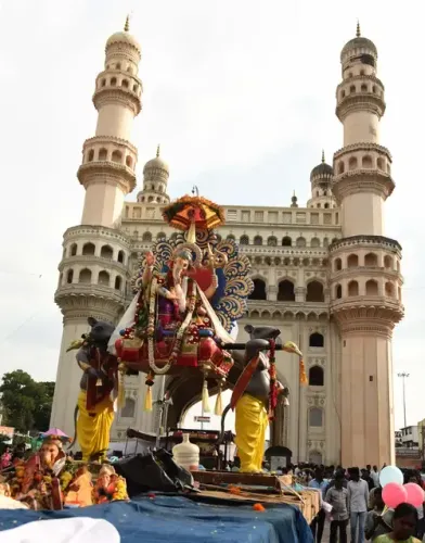 What Security Measures Are Implemented for Ganesh Nimajjanam in Hyderabad?