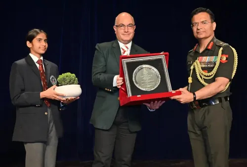 Cultivating Discipline and Bravery: Western Command Chief Inspires Students